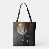 Tote Bag Scène d'Halloween (Dos)