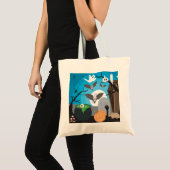 Tote Bag Scène d'Halloween (Devant (produit))