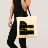 Tote Bag Scène du lac Matin (Devant (produit))