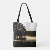 Tote Bag Scène du lac Morning (Dos)