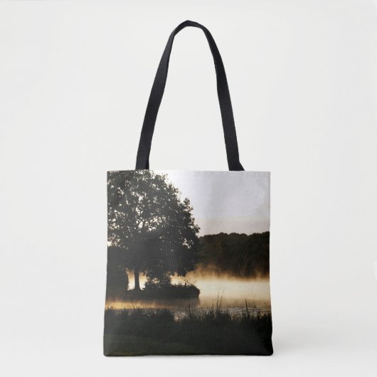 Tote Bag Scène du lac Morning stcnm (Devant)