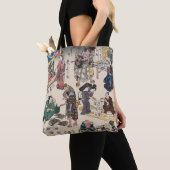 Tote Bag Scène du marché japonais (De près)