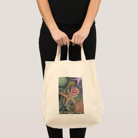Tote Bag Scène New HampshireTidepool (Devant (produit))