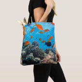 Tote Bag Scène sous-marine (De près)