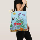 Tote Bag Scène sous-marine colorée (De près)