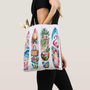 TOTE BAG SCÈNES À THÈME ESTIVAL AUX COUPS DE PINCETTE