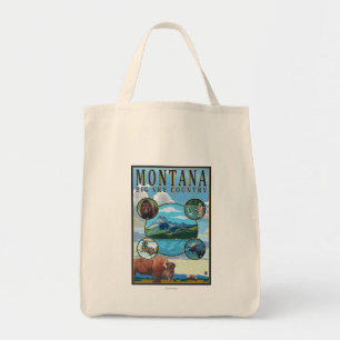 Tote Bag Scènes d'état du Montana