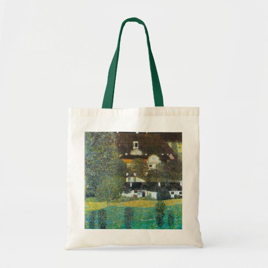 Tote Bag Schloss Kammer sur l'Attersee II Par Gustav Klimt (Devant)