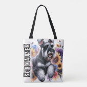 Tote Bag Schnauzer (Dos)