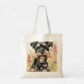 Tote Bag – Schnauzer Canvas Tote for Dog Lovers (Dos)