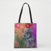 Tote Bag Schnauzer Chien Chien Chien Chien Animal Art (Devant)