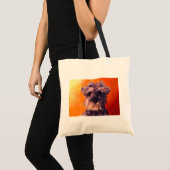 Tote Bag Schnauzer miniature (Devant (produit))