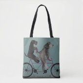 Tote Bag Schnauzer Tandem (Devant)