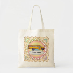 Tote Bag School Bus