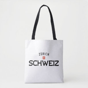 Tote Bag Schweiz zurichois en détresse (Suisse)