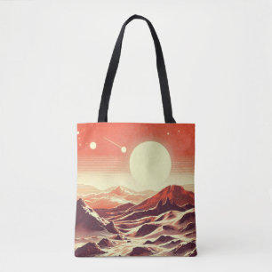 Tote Bag Sciage de paysage SF Mars 2