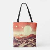 Tote Bag Sciage de paysage SF Mars 2 (Dos)