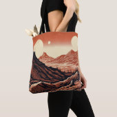 Tote Bag Sciage de paysage SF Mars 4 (De près)