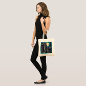Tote Bag Sciage urbain futuriste SF 2 (Devant (modèle))