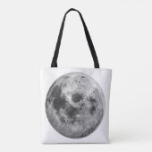 Tote Bag Science de l'astronomie spatiale de la Pleine lune (Dos)