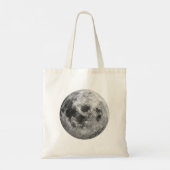 Tote Bag Science de l'astronomie spatiale de la Pleine lune (Dos)