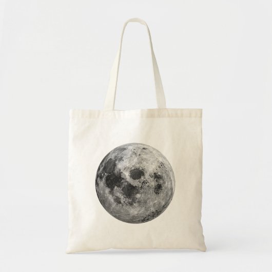 Tote Bag Science de l'astronomie spatiale de la Pleine lune (Devant)