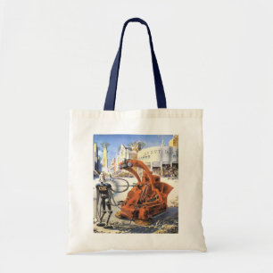 Tote Bag Science-fiction vintage Guerres extraterrestres Vi