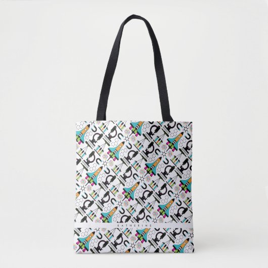 Tote Bag Science moderne Outils, objets et équipement Motif (Devant)