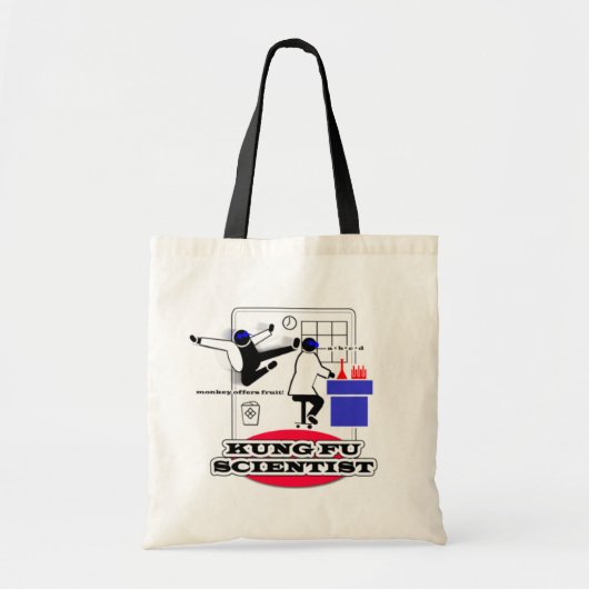Tote Bag Scientifique de Kung Fu (Devant)