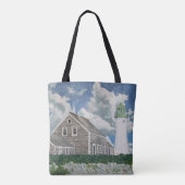 Tote Bag Scituate Lightkeeper's House (Dos)