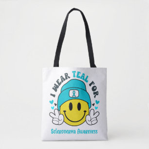 Tote Bag Scleroderma Sensibilisation Ribbon Soutien Cadeaux