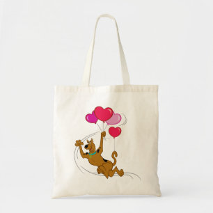 Tote Bag Scooby Doo - ballons de coeur