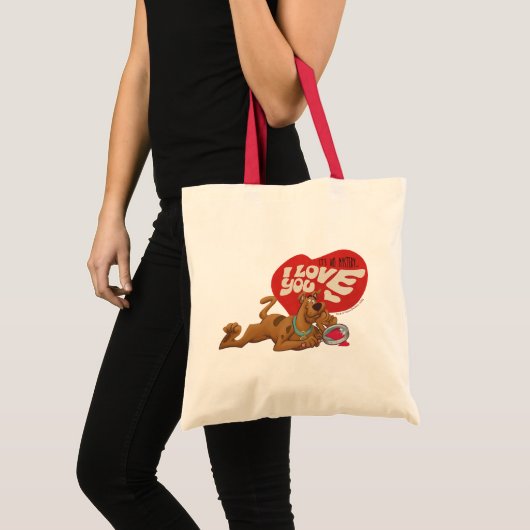 Tote Bag Scooby-Doo - Ce n'est pas un mystère... Je t'aime (Devant (produit))