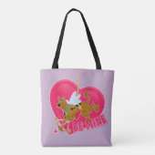 Tote Bag Scooby-Doo Cupid - Soyez mien (Dos)