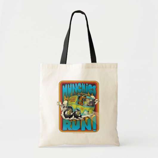 Tote Bag Scooby-Doo et Shaggy "Munchies Run !" (Devant)