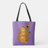 Tote Bag Scooby-Doo | Halloween Jack-O-Lantern (Dos)