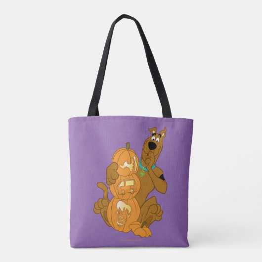Tote Bag Scooby-Doo | Halloween Jack-O-Lantern (Dos)