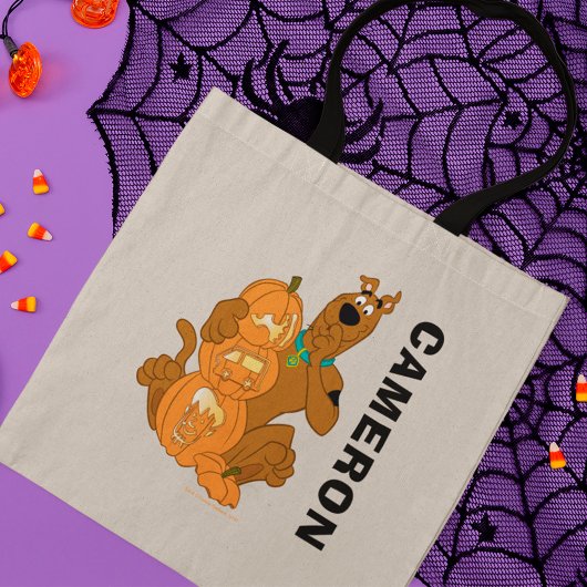 Tote Bag Scooby-Doo | Halloween Jack-O-Lantern