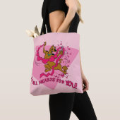 Tote Bag Scooby-Doo - Je suis tout coeur pour vous (De près)