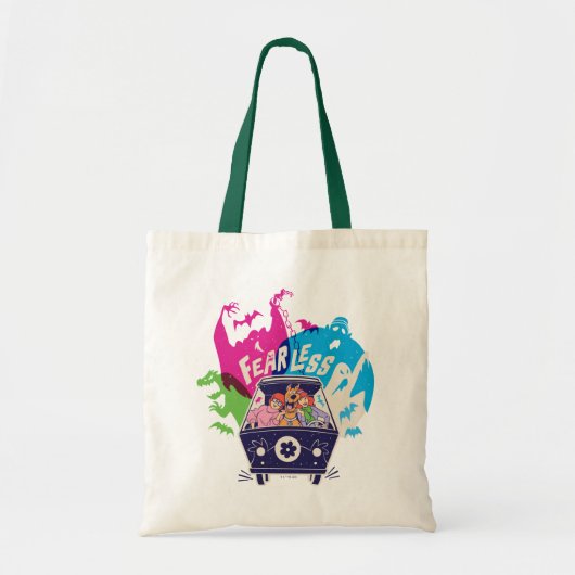 Tote Bag Scooby-Doo | La Machine Mystérieuse Sans Peur (Devant)