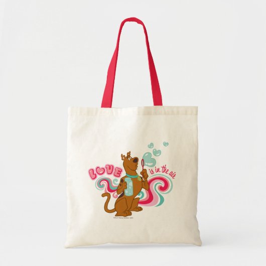 Tote Bag Scooby-Doo - L'Amour Est Dans L'Air (Devant)