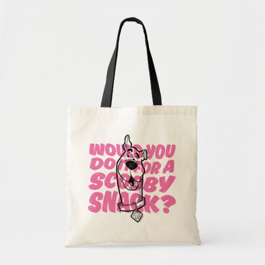 Tote Bag Scooby-Doo |Le Feriez-Vous Pour Un Snack Scooby ? (Devant)