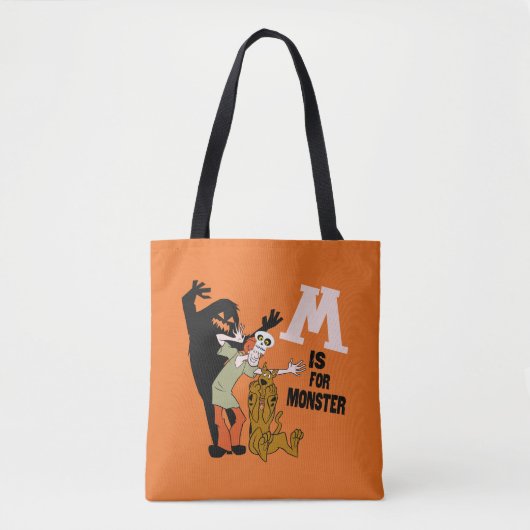 Tote Bag Scooby-Doo | M est pour Monster (Devant)