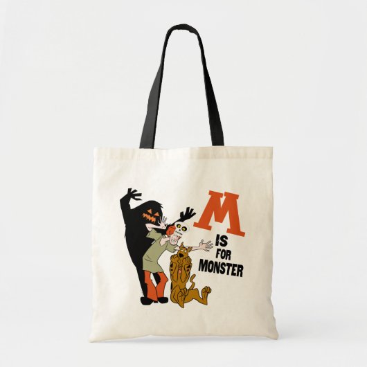 Tote Bag Scooby-Doo | M est pour Monster (Devant)