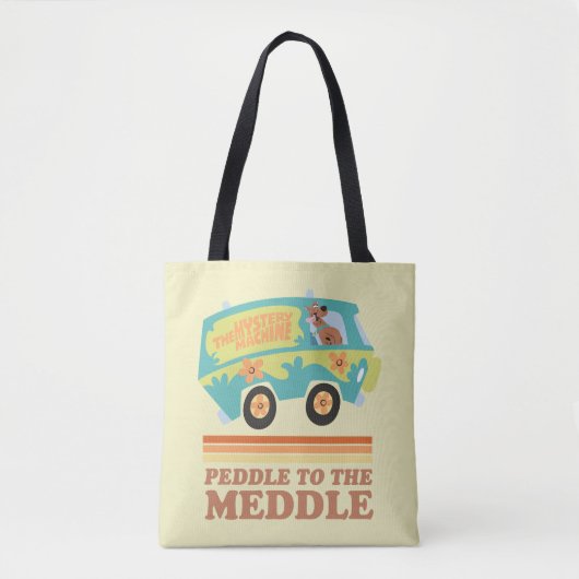 Tote Bag Scooby-Doo Mystery Machine "Peddle to the Meddle" (Devant)
