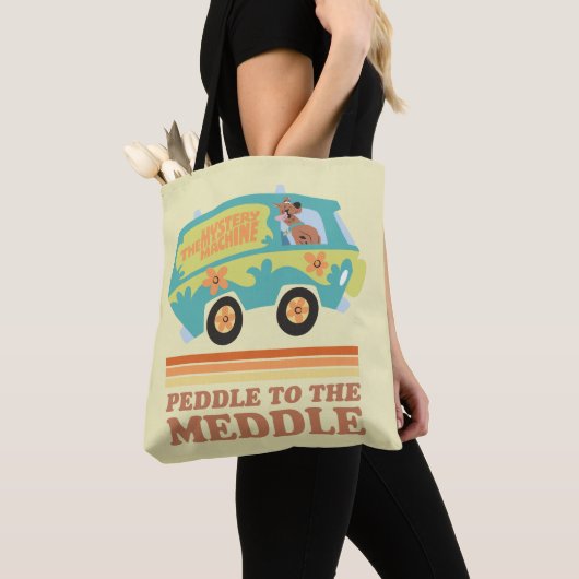 Tote Bag Scooby-Doo Mystery Machine "Peddle to the Meddle" (De près)