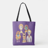 Tote Bag Scooby-Doo | Nos masques Halloween (Dos)