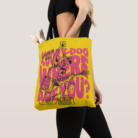 Tote Bag Scooby Doo Où Es-Tu Punk Guitar Riff (De près)