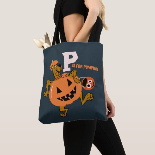 Tote Bag Scooby-Doo | P est pour le Citrouille (De près)