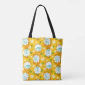 Tote Bag Scooby-Doo | Portrait des fleurs daphné (Dos)